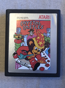 Crystal Castles Atari 2600 Cartridge - Vintage Dugout