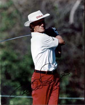 Bernard Langher Autographed 8x10 Photo - Vintage Dugout