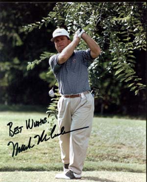 Mark McCumber Autographed 8x10 Photo