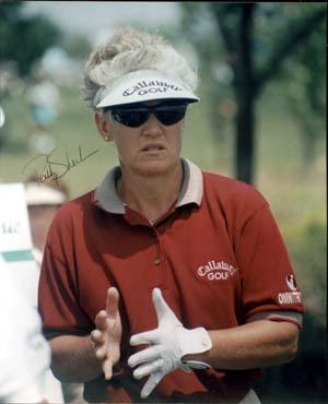 Patty Sheehan Autographed 8x10 Photo - Vintage Dugout