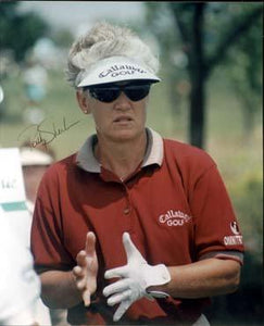 Patty Sheehan Autographed 8x10 Photo - Vintage Dugout