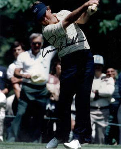 Lanny Wadkins Autographed 8x10 Photo - Vintage Dugout