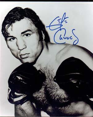 George Chuvalo Autographed 8x10 Photo - Vintage Dugout