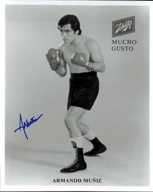 Armando Muniz Autographed 8x10 Photo - Vintage Dugout