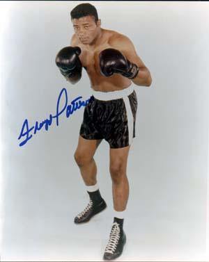 Floyd Patterson Autographed 8x10 Photo - Vintage Dugout