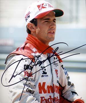 Christian Fittipaldi Autographed 8x10 Photo - Vintage Dugout