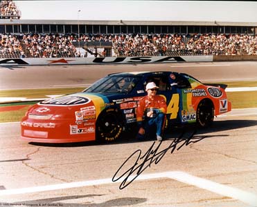 Jeff Gordon Autographed 8x10 Photo