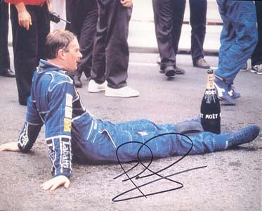 Nigel Mansell Autographed 8x10 Photo
