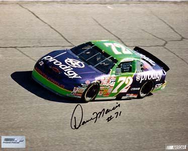 Dave Marcis Autographed 8x10 Photo - Vintage Dugout