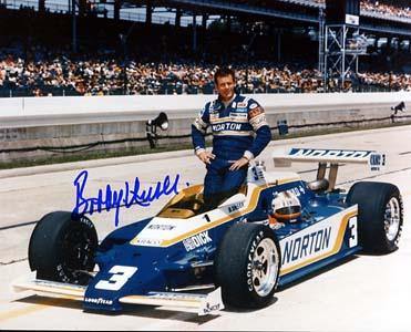 Bobby Unser Autographed 8x10 Photo - Vintage Dugout