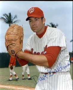 Dave Baldwin Autographed 8x10 Photo - Vintage Dugout