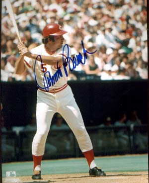 Johnny Bench Autographed 8x10 Photo