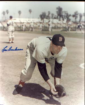 Lou Boudreau Autographed 8x10 Photo