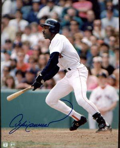 Andre Dawson Autographed 8x10 Photo - Vintage Dugout