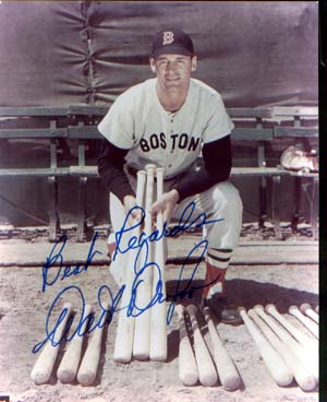 Walt Dropo Autographed 8x10 Photo