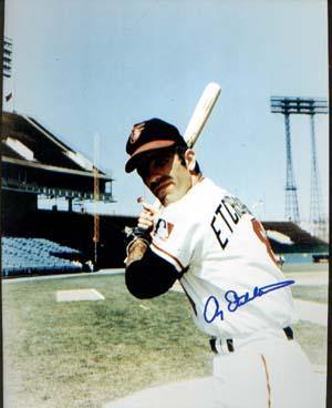 Andy Etcheberran Autographed 8x10 Photo - Vintage Dugout