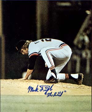 Mark Fidrych Autographed 8x10 Photo