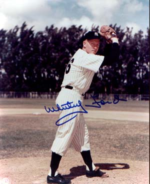 Whitey Ford Autographed 8x10 Photo