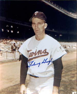 Johnny Goryl Autographed 8x10 Photo