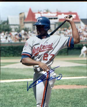 Vladimir Guerrero Autographed 8x10 Photo