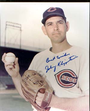 Johnny Klippstein Autographed 8x10 Photo