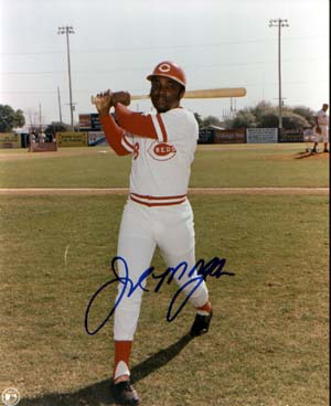 Joe Morgan Autographed 8x10 Photo