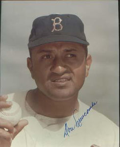 Don Newcombe Autographed 8x10 Photo - Vintage Dugout