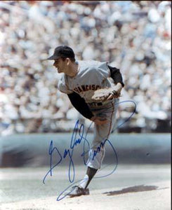 Gaylord Perry Autographed 8x10 Photo - Vintage Dugout