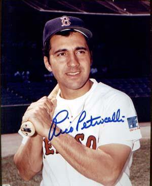 Rico Petrocelli Autographed 8x10 Photo - Vintage Dugout