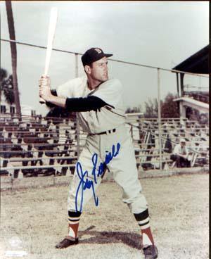 Jimmy Piersall Autographed 8x10 Photo - Vintage Dugout