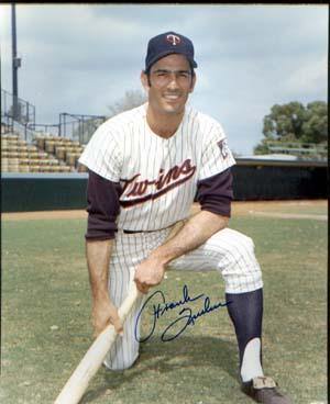 Frank Quilici Autographed 8x10 Photo - Vintage Dugout