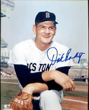 Dick Radatz Autographed 8x10 Photo - Vintage Dugout