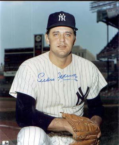 Pedro Ramos Autographed 8x10 Photo - Vintage Dugout