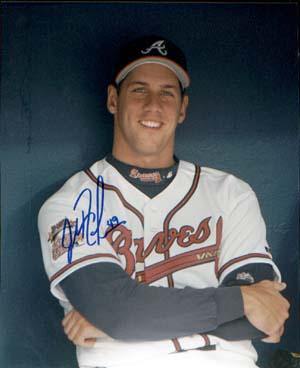 John Rocker Autographed 8x10 Photo - Vintage Dugout