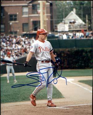 Scott Rolen Autographed 8x10 Photo - Vintage Dugout