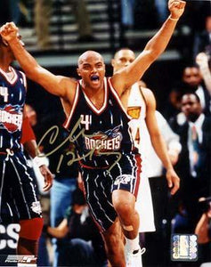 Charles Barkley Autographed 8x10 Photo - Vintage Dugout