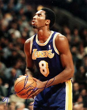 Kobe Bryant Autographed 8x10 Photo