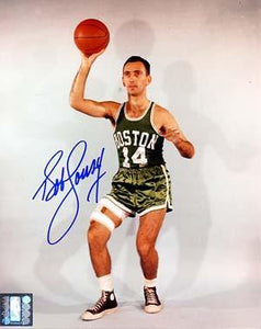 Bob Cousy Autographed 8x10 Photo - Vintage Dugout