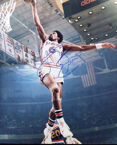 Julius Erving Autographed 8x10 Photo