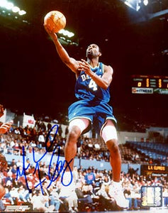 Michael Finley Autographed 8x10 Photo