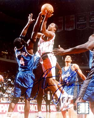 Steve Francis Autographed 8x10 Photo