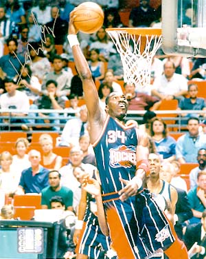 Hakeem Olajuwon Autographed 8x10 Photo