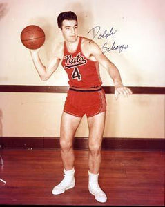 Dolph Schayers Autographed 8x10 Photo - Vintage Dugout