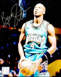 Byron Scott Autographed 8x10 Photo - Vintage Dugout