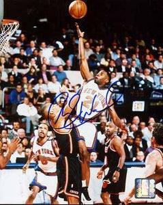 Charlie Ward Autographed 8x10 Photo - Vintage Dugout