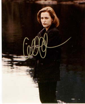 Gillian Anderson Autographed 8x10 Photo