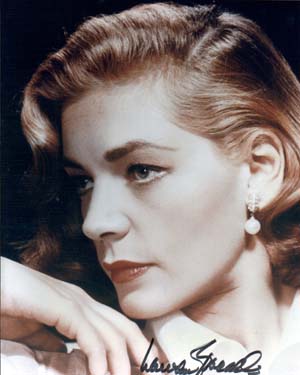 Lauren Bacall Autographed 8x10 Photo