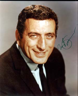 Tony Bennett Autographed 8x10 Photo