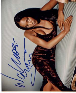 Naomi Campbell Autographed 8x10 Photo