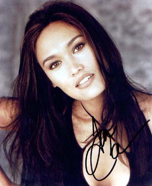 Tia Carrere Autographed 8x10 Photo